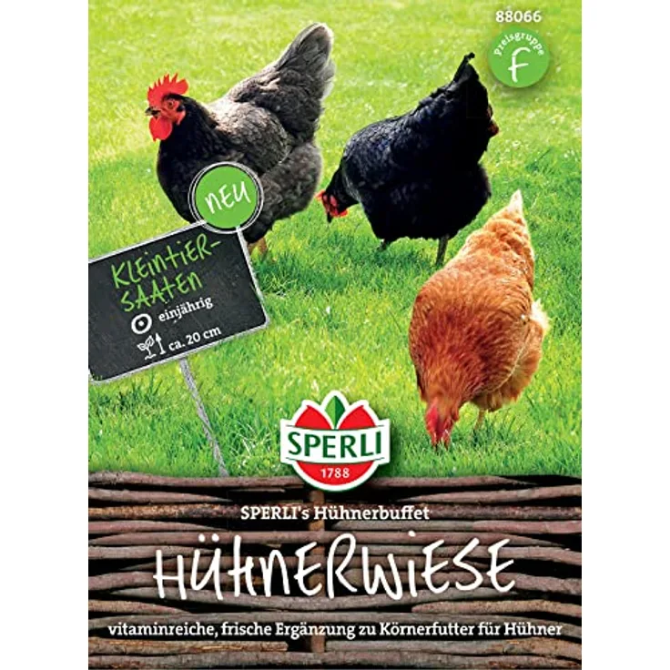 Sperli Hühnerwiese SPERLI's Hühnerbuffet, Inhalt 30gr., spezielle Grünfutter-Mischung, vitaminreiche Ergänzung zum Körnerfutter