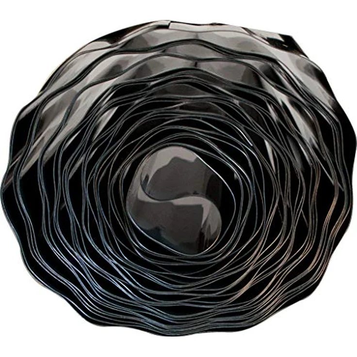 Windhager Rasenkante, Raseneinfassung, Beeteinfassung, Beetbegrenzung, Mähkante, Anthrazit, 500 g/m², 9 m x 20 cm, 06413 - Preisvergleich – Bild 4