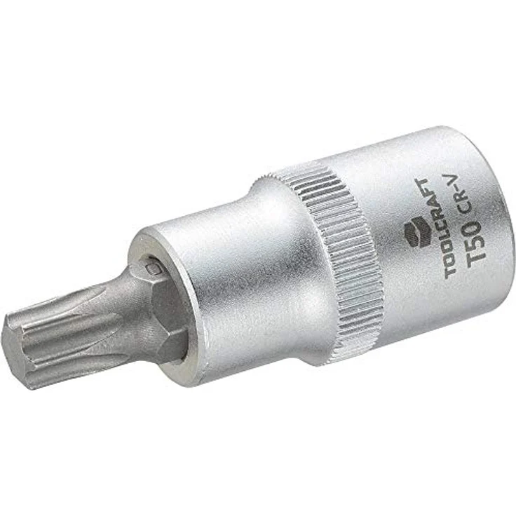 TOOLCRAFT Bit- und Steckschlüsselset, Steckschlüssel-Einsatz 12.5 mm (1/2) mit integriertem T-Profil, 816168 – Bild 1