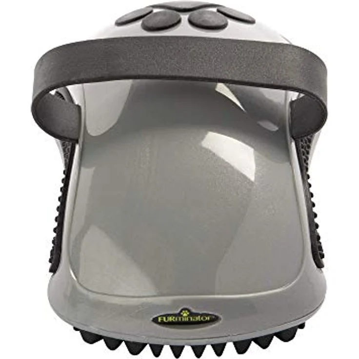 FURminator Furminator® Striegel, Gummi, für Hunde und Katzen zur Entwirrung und Fellpflege, Hautschonend mit tollen Fellglanz - Preisvergleich – Bild 2