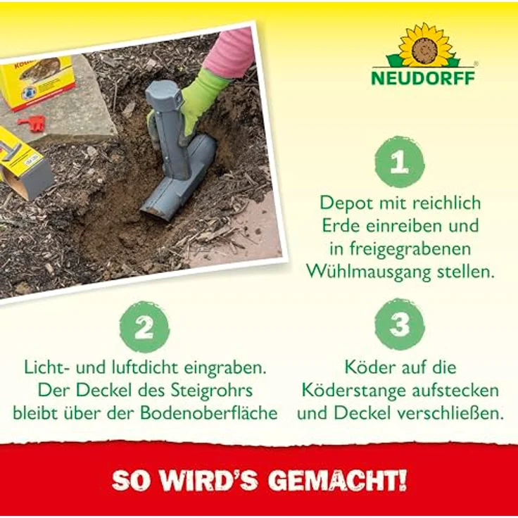 Neudorff Quiritox WühlmausKöder Depot – Bild 5