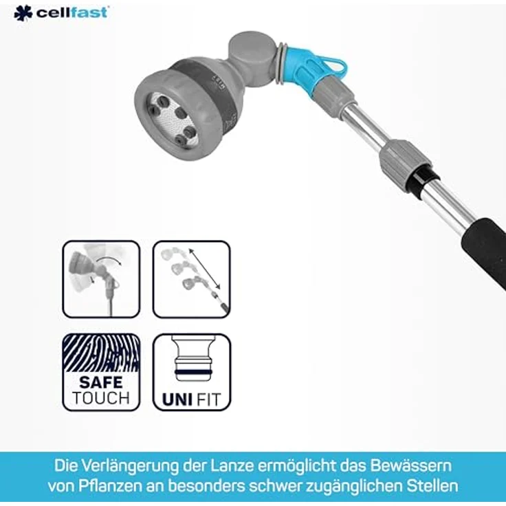 Cellfast Teleskopische Lanze IDEAL Bewässerungszubehör – Bild 4
