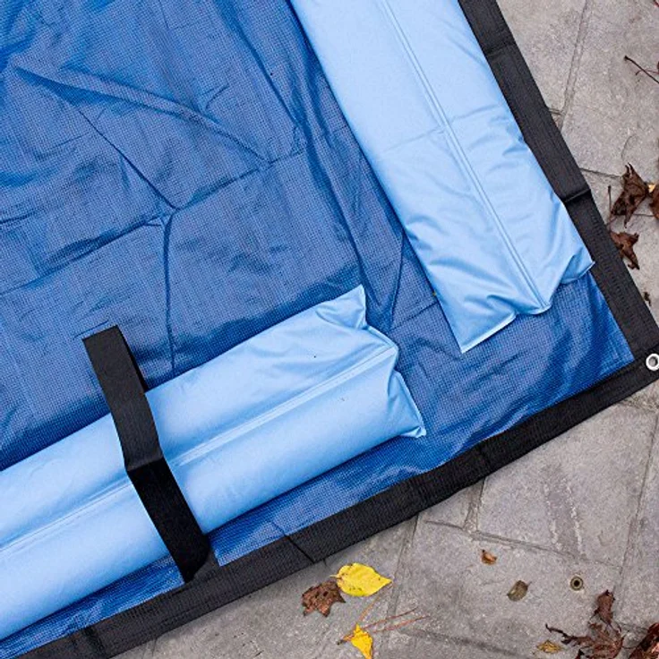 Robelle 422040R Premium-Mesh XL Blue Mesh Winter Poolabdeckung für Erdbecken 6,1 x 12,2 m Untergrundpool – Bild 5