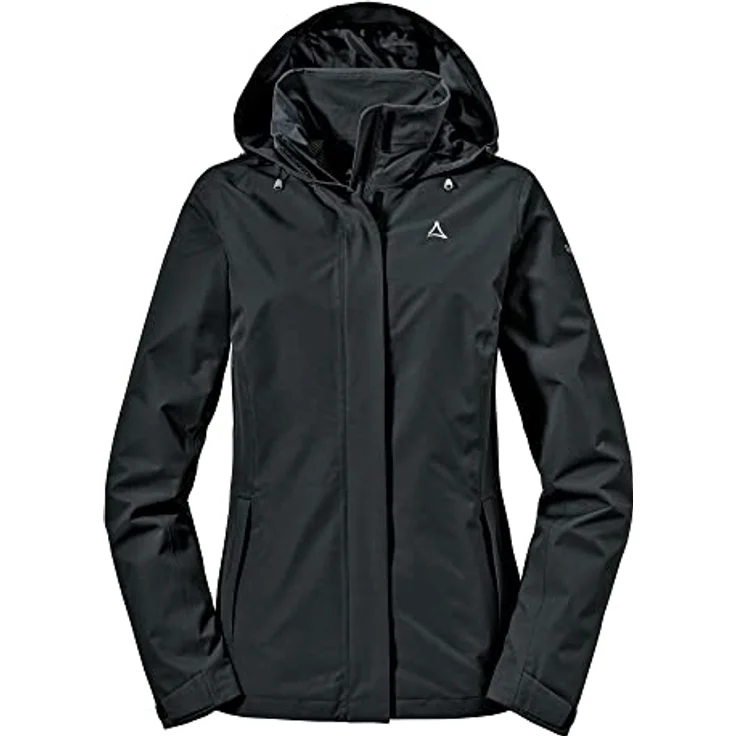 Schöffel Gmund Jacke, Damen Arbeitsjacke, wasser- und winddicht, schwarz, XL, XXL – Bild 1