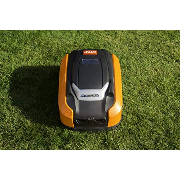 YARD FORCE Mähroboter X50i bis zu 500 qm-Selbstfahrender Rasenmäher Roboter mit WLAN-Verbindung, App-Steuerung, iRadar Ultraschallsensor, Kantenschneide-Funktion und bürstenloser Motor, schwarz-orange – Bild 6