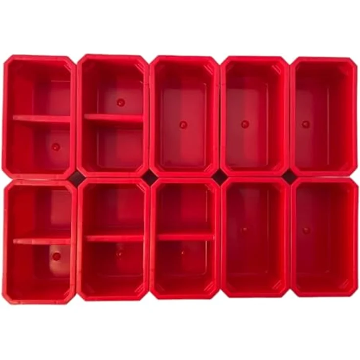 Toolbrothers RHINO Container Set Nr. 3, Werkstattwand 39 x 35 cm mit 10 Behältern für L Organizer und L Drawer 3 – Bild 4