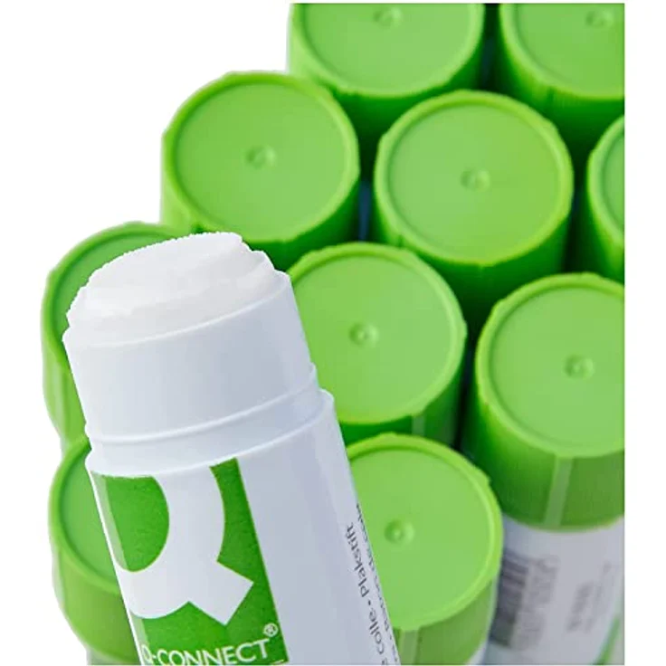 Q-Connect KF10506 Klebestift, 40 g - vielseitiges Klebemittel für präzises Arbeiten – Bild 2