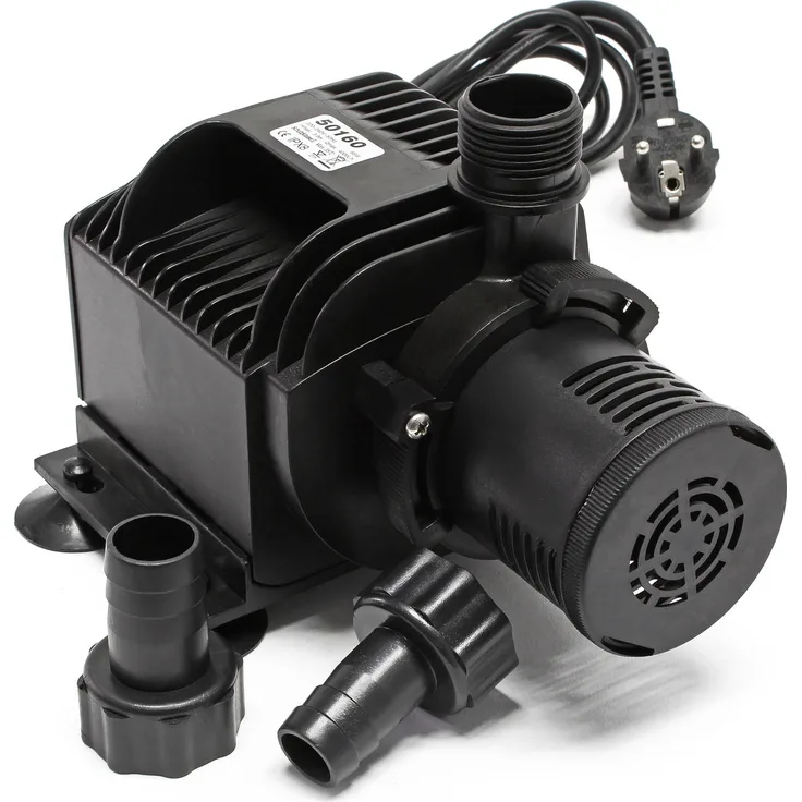 SunSun HJ-5000 ECO Teichpumpe 4000 l/h / 65 W, Filter- und Bachlaufpumpe für Koiteiche, Gartenteiche, Umwälzung