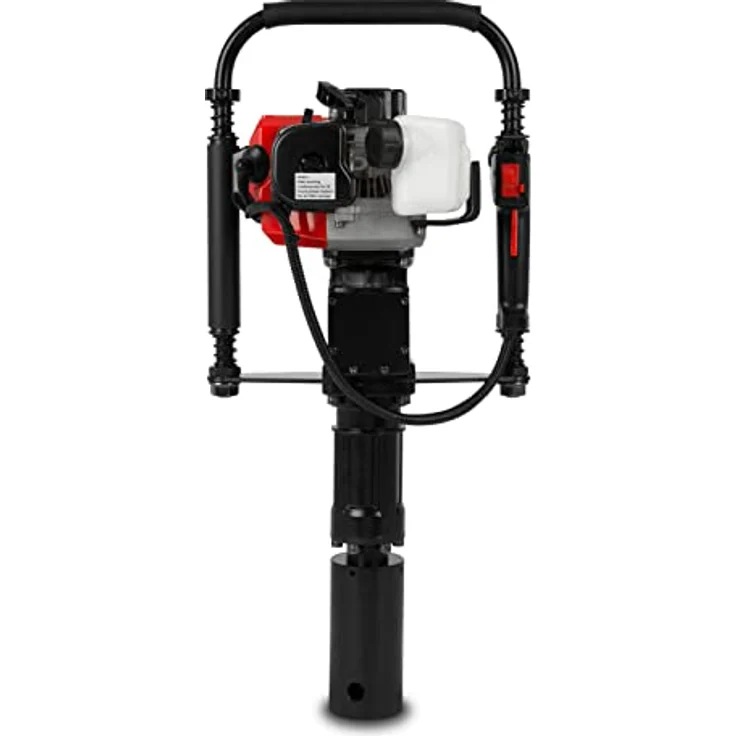 EBERTH GB1-RAM32, Benzin Pfahlramme mit 1,2 PS, 2-Takt Motor, max. Pfahldurchmesser 70mm, inkl. 2x Rammloch Adapter – Bild 5
