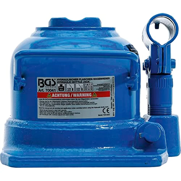 BGS Technic - BGS Hydraulischer Flaschen-Wagenheber extra flach 10 t - 40 – Bild 4