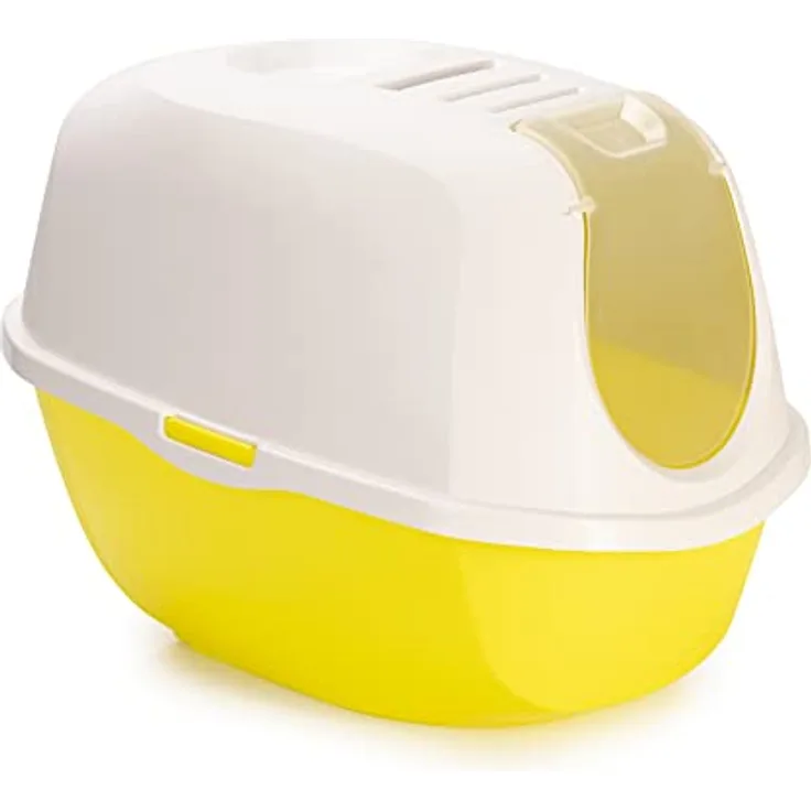 Karlie 51742 Katzentoilette Smart Cat L: 52 cm B: 39 cm H: 41 cm gelb