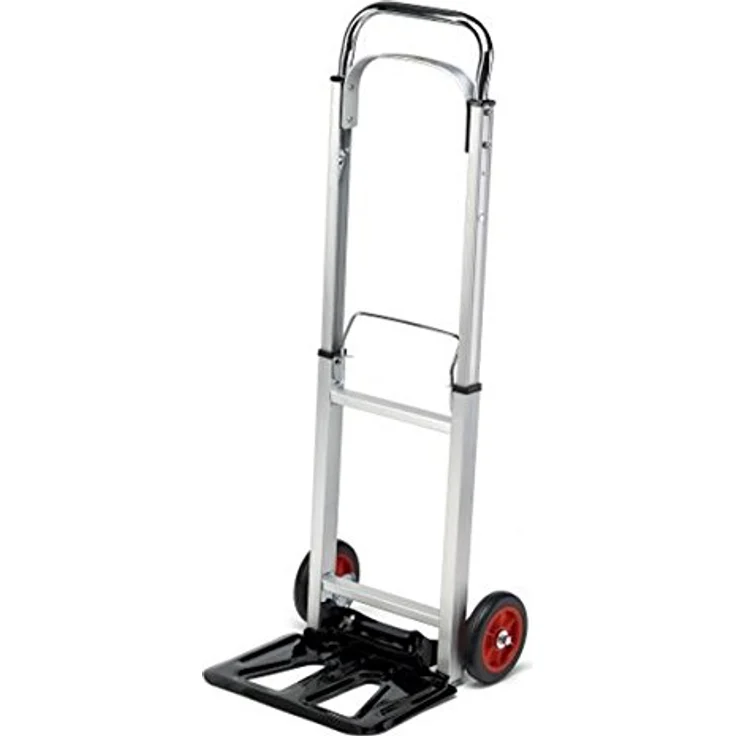 TrutzHolm® Alu Sackkarre klappbar Transportkarre Stapelkarre Handkarre Karre (90 kg - Teleskop) - Preisvergleich – Bild 4