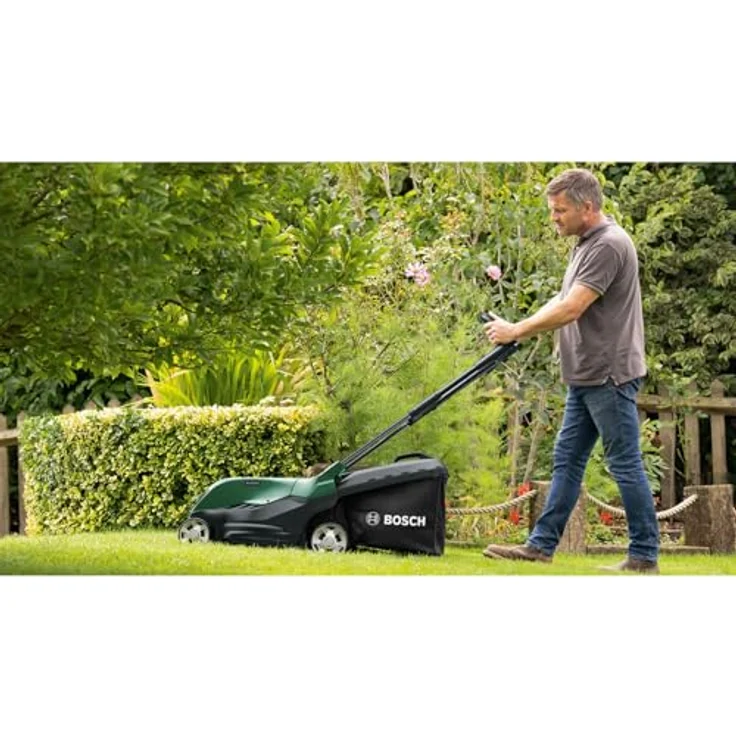 BOSCH Akkurasenmäher AdvancedRotak 36V-40-650, 40 cm Schnittbreite, Mit 2x Akku 4 Ah - im Karton – Bild 3