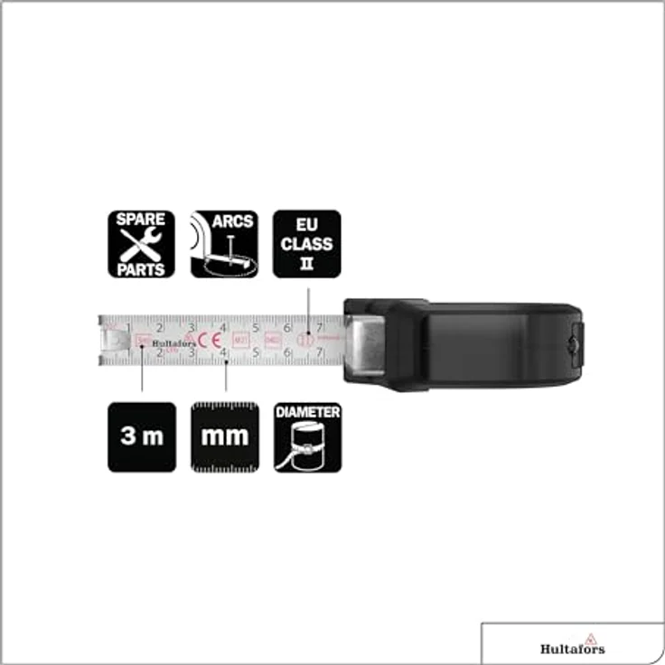 Hultafors Talmeter - Bandmaß - 3m – Bild 4