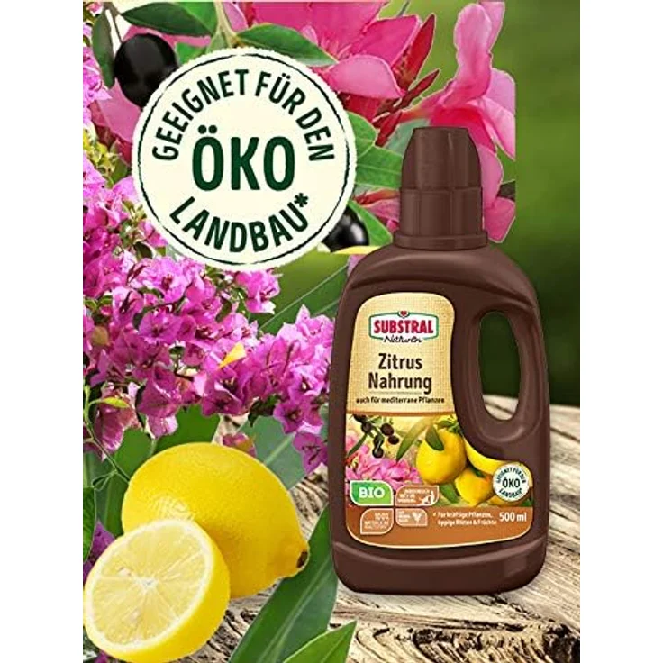 Substral Substral Naturen Zitrus & Mediterrane Pflanzen Nahrung 500 ml – Bild 5