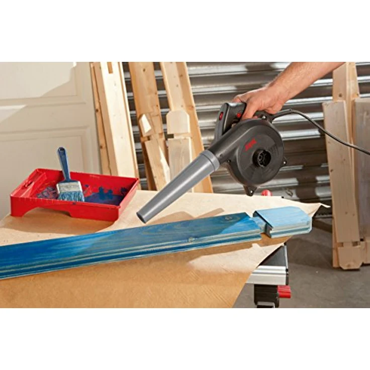 Skil Bläser 8600 AA Handgebläse 620W, Blasgerät + Staubbeutel, Universal Gebläse – Bild 3
