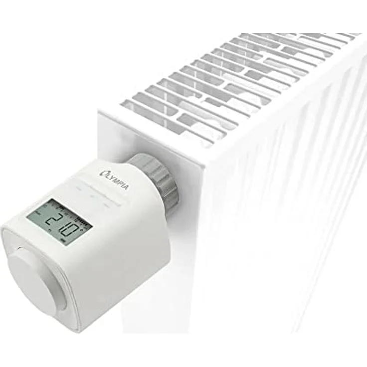 Olympia HT430-23A Energiespar-Heizungsregler mit 9 einstellbaren Heiz- und Sparzeiten, Weiß – Bild 4