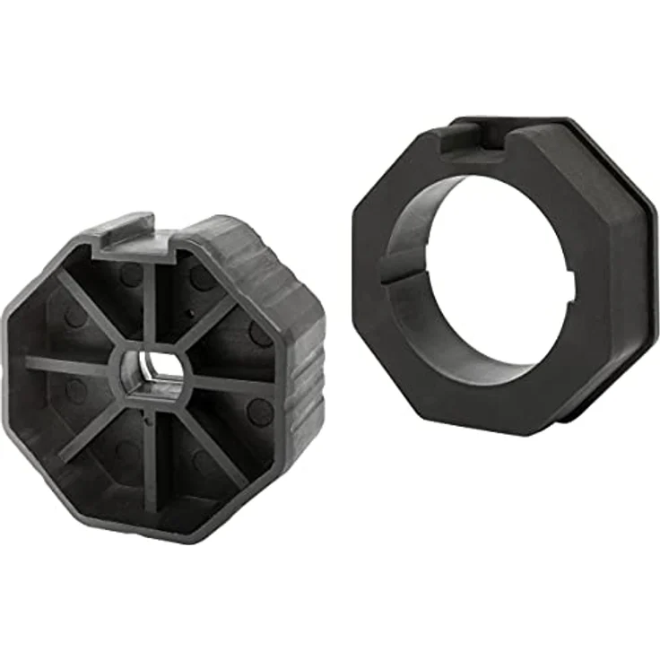 Schellenberg 27700 Adapter Set für 70 mm Achtkantwellen, glasfaserverstärkt, einfache Montage, kompatibel mit Rolladensystem Maxi – Bild 3