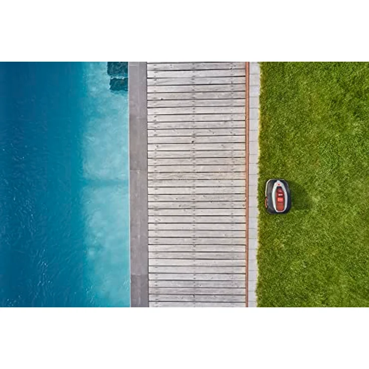 AL-KO Mähroboter Robolinho®1300 W, Schnittbreite 22 cm, Li-Ion-Akku 25,2 V/5 Ah, für Flächen bis 1300 m², max. Steigfähigkeit 45%, sehr leise 60 dbA – Bild 2