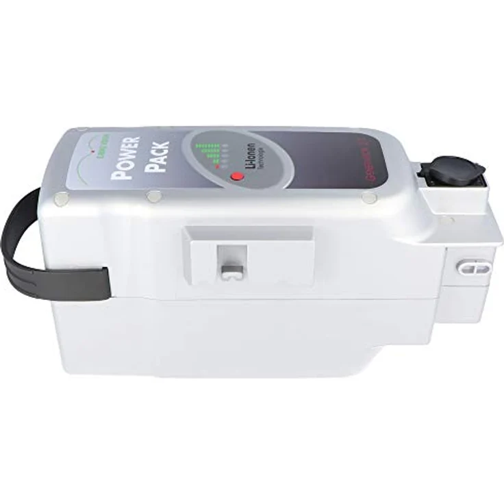 E-Bike Vision 2 Stück E-Bike Power Pack Akku 36V 17Ah 612Wh für Panasonic Deluxe-Antriebssystem, inkl. 4A Schnell-Ladegerät, silber – Bild 4