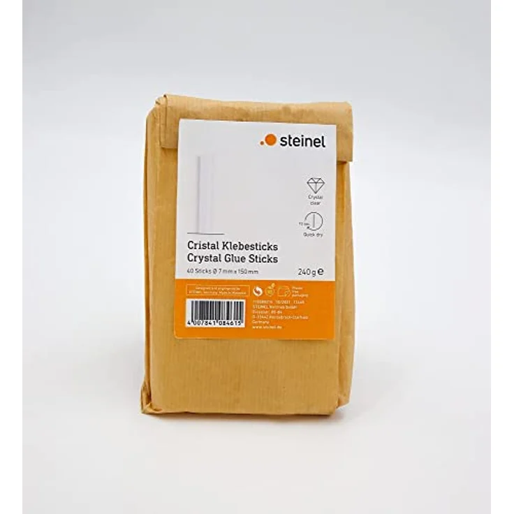 STEINEL Klebesticks 7MM Cristal 240G B 150 mm Länge  für Hobby und Handwerk, z.B. Dekorieren, Reparieren, Basteln, Schmücken, Abdichten, Befestigen – Bild 2