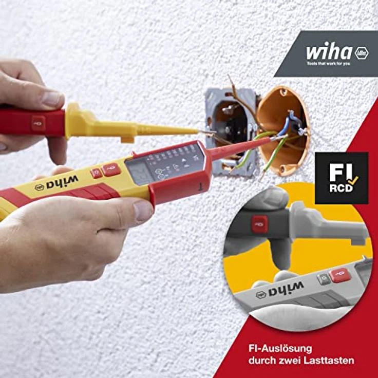 Wiha Spannungsprüfer - Durchgangsprüfer - 0,5 - 1000 V AC - CAT IV - 45217 – Bild 5