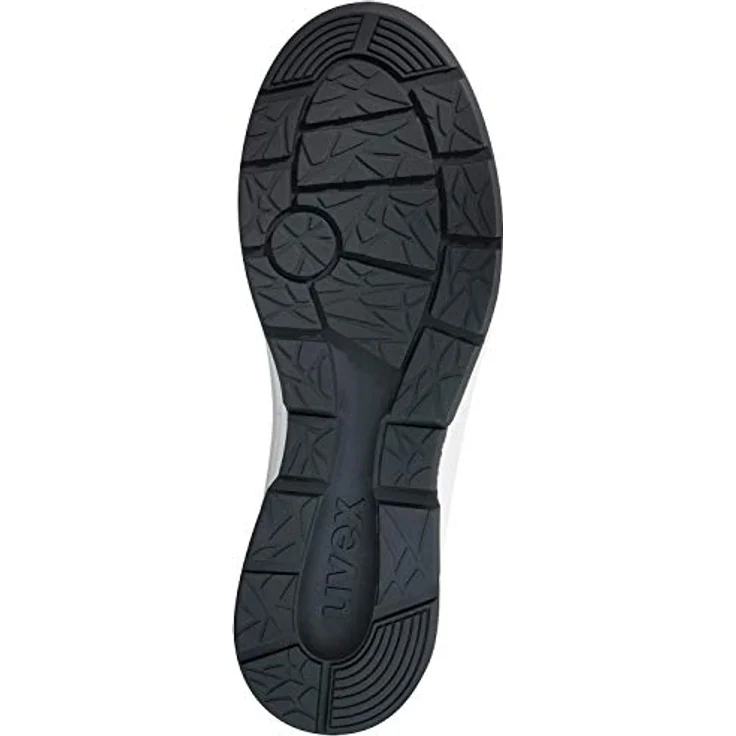 Uvex 1 Sport S3 ESD Sicherheitsschuhe für Herren - Bequeme & Atmungsaktive Arbeitsschuhe für Männer - Leichte & Ergonomische Halbschuhe Velours ,Schwarz,40 EU – Bild 5