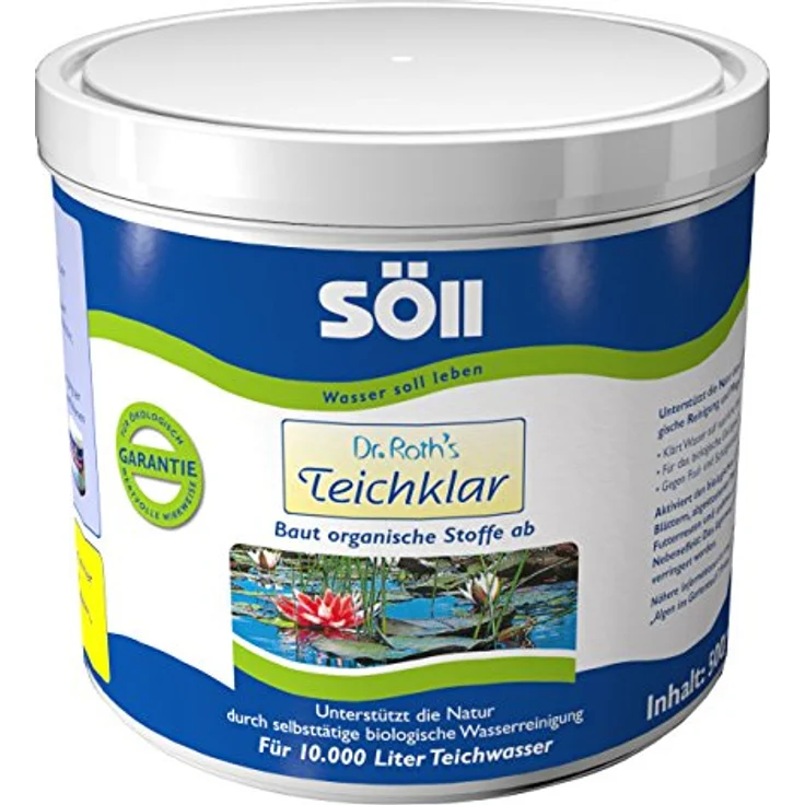 SÖLL Dr. Roth's TEICHKLAR 500 G FÜR 10000 LITER – Bild 2