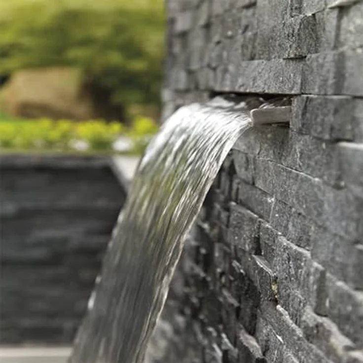 OASE 50704 Waterfall 30 Wasserfall Bachlauf Wand Edelstahl Wasserspiel – Bild 2