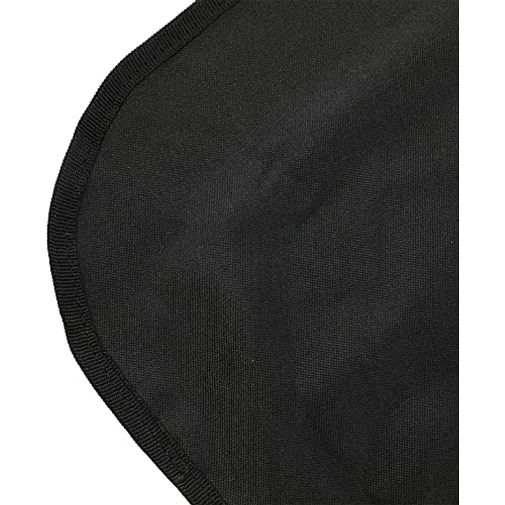Amazon Basics Gesteppte, wasserfeste Hängematte, Lieferwagen Autorücksitzbezug im Hängematten-Stil für Hund, Standardgröße, Schwarz, 147.3 x 137.2 cm – Bild 4