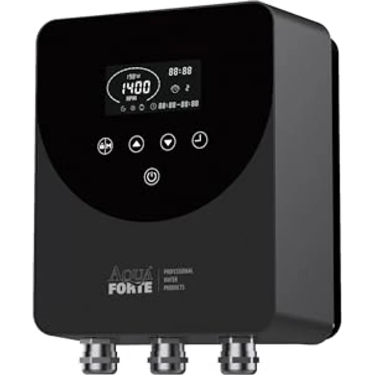 SIBO Fluidra AquaForte Vario+ II, Frequenzumrichter zur Effizienzsteigerung für Teichpumpen, 1,1 kW, variable Drehzahlregelung, programmierbare Timer – Bild 3