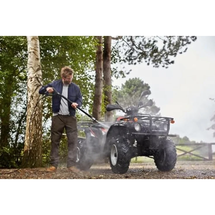 Nilfisk Premium 200-15 Garden Hochdruckreiniger 15 M Schlauch Schlauchtrommel 200 Bar Power Patio – Bild 5