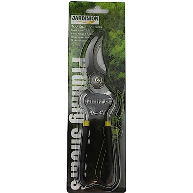Gartenschere aus Karbonstahl Gartenwerkzeug Rosenschere Blumenschere 20cm Schwarz, Rebschere, Blumenschere – Bild 3