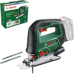 Bosch Akku-Stichsäge AdvancedSaw 18V-140 (Pendelhub, bürstenloser Motor, Schnitttiefe Holz/Stahl/Alu 140 mm / 10 mm / 20 mm, 3 × Sägeblätter, 18-Volt-System, ohne Akku und Ladegerät, im Karton)