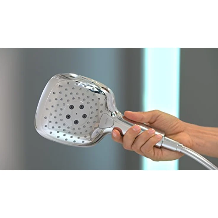 hansgrohe Raindance Select E 150 Duschkopf, 3 Strahlarten, Chrom – Bild 3