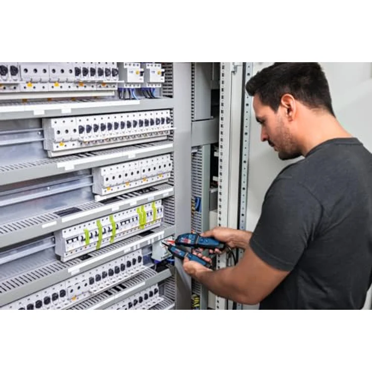 Bosch Professional Spannungsprüfer GVT 1000-15, robuster Prüfgerät bis 1000 V AC/DC, IP65 Schutzklasse, inklusive Tasche – Bild 8