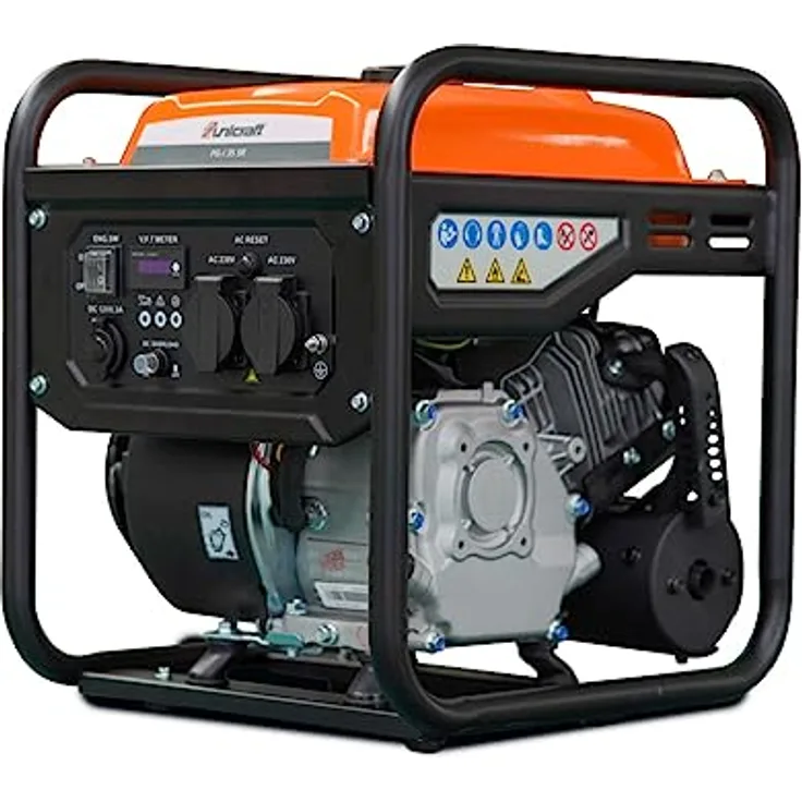 Unicraft Inverter-Stromerzeuger PG-I 35 SR, lautloser Generator mit reiner Sinuswelle und ECO-Modus