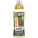 COMPO BIO Hochbeetaktivator, Bodenaktivator für ertragreiche Ernte, 100% natürliche Inhaltsstoffe, 500 ml