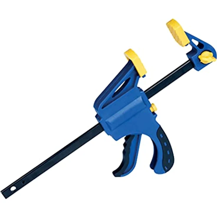 Rapid Mini-Einhandzwingen Set mit 3 Stück, 100 mm Spannweite, für präzises Fixieren von kleinen Werkstücken – Bild 2