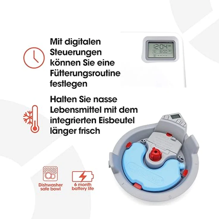 Cat Mate Futterautomat C500, Futternapf – Bild 5