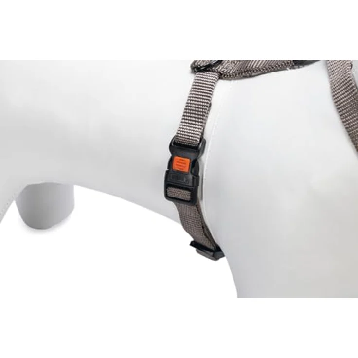 Karlie Art Sportiv Plus Geschirr, stufenlos verstellbar, für Brustumfang 25 - 40 cm, XS, grau – Bild 3