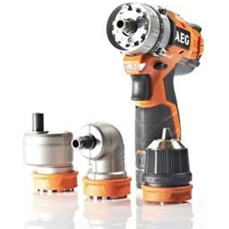 AEG 4935446693 BBS 12C2 Akku-Kompakt-Bohrschrauber, 24 W, 12 V, Schwarz, Orange – Bild 5