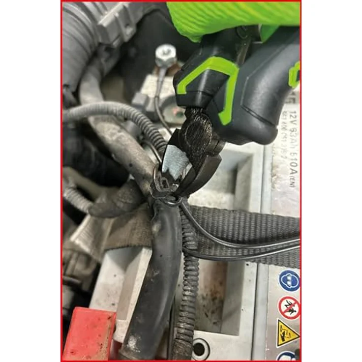 KS Tools 512.0310 COMPETITION Zangen-Satz, 3-tlg, induktiv gehärtete Präzisionsschneiden, 2-Komponentengriff, matt verchromt, Spezial-Werkzeugstahl – Bild 5