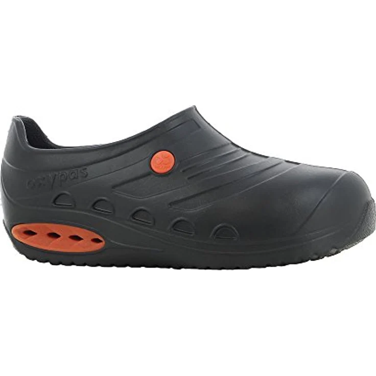 Safety Jogger Clog OXYVA OB Sicherheitsschuh wasserdicht, leicht und flexibel, ESD, rutschhemmend, metallfrei, maschinenwaschbar, schwarz – Bild 2