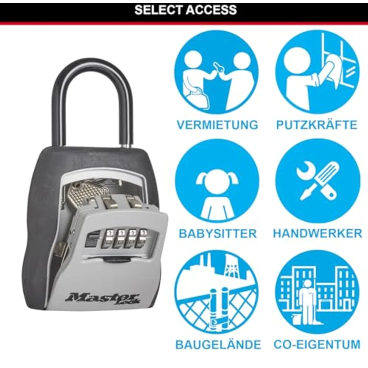 Master Lock Schlüsseltresor Medium 5400EURD – Bild 3