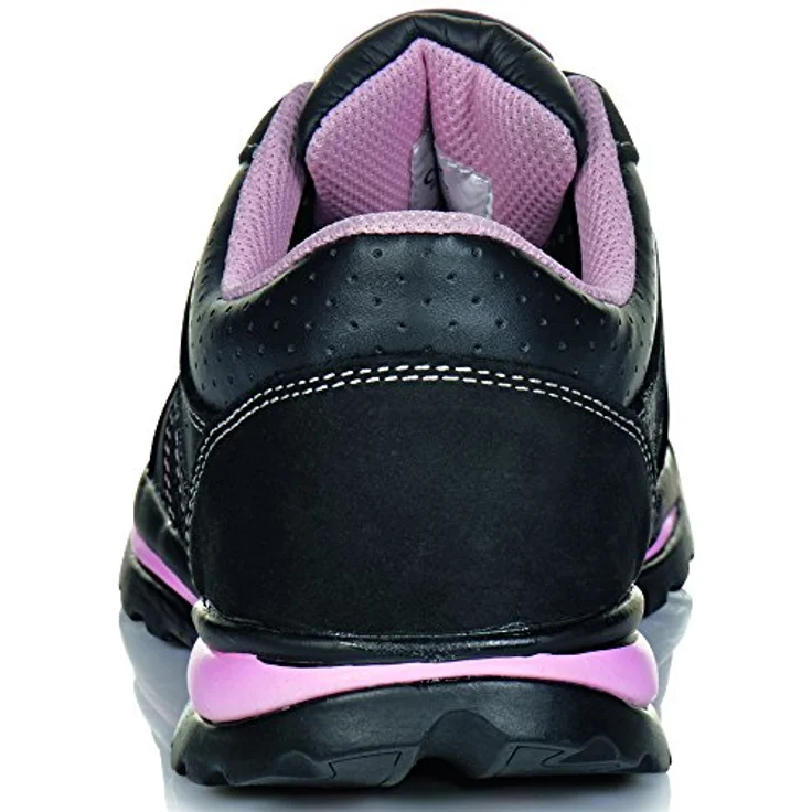 Runnex Damen S2 Sicherheitsschuhe "5280" LadyStar, rutschhemmende Gummilaufsohle, Phylon-Zwischensohle, AIRSTREAM-Funktionsfutter, schwarz/pink, Größe 39 – Bild 6