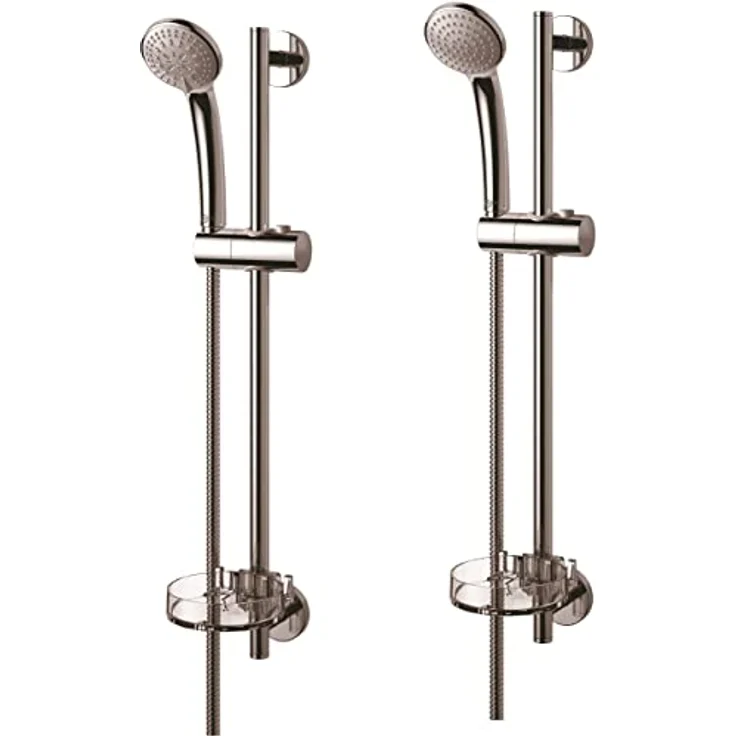 Ideal Standard Idealrain 600mm, Brausekombination mit 1-Funktionshandbrause, Durchmesser 80mm, Chrom, B9501AA – Bild 2
