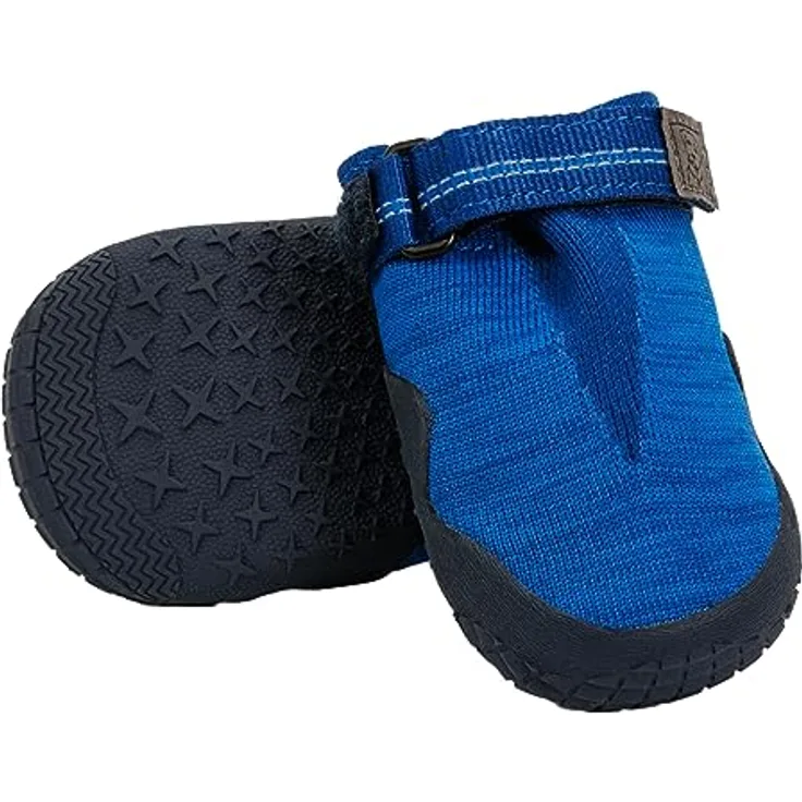 RUFFWEAR Hi & Light Dog Shoes, 7cm, Blue Pool - Pair of Premium Breathable Trail Shoes for Dogs, Ideal for Running, Climbing, and Paw Protection in Hot or Cold Weather