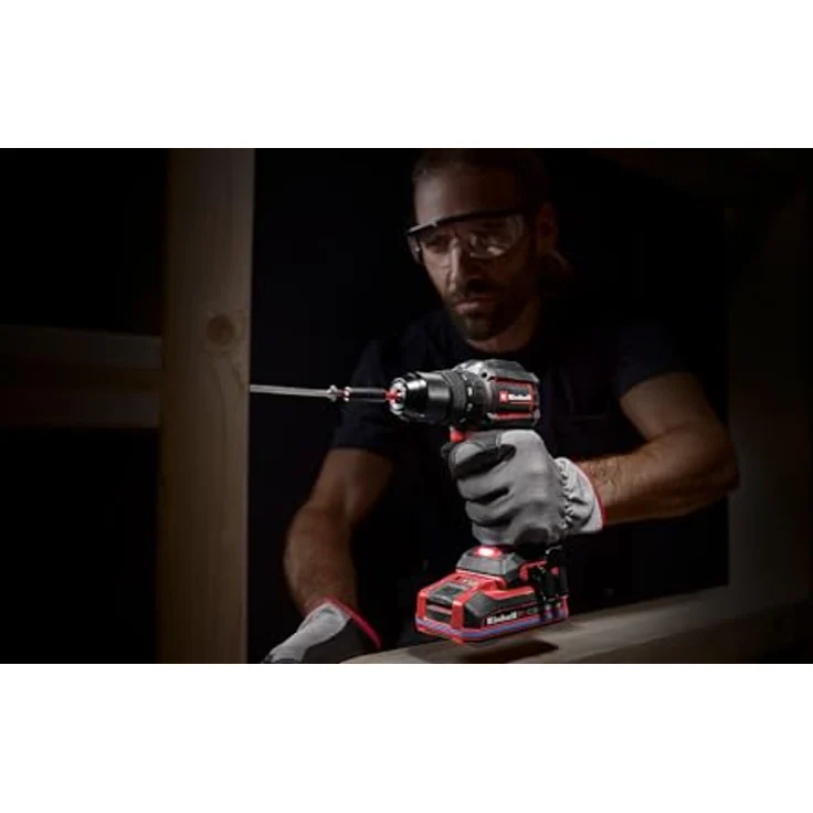 Einhell Professional TP-CD 18/50-C Li-i BL - Solo 2-Gang-Akku-Schlagbohrschrauber mit bürstenlosem Motor, 50 Nm Drehmoment, ergonomisches Design – Bild 4