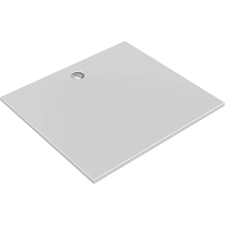 HÜPPE EasyStep Duschwanne 1100x1000mm, Flexform, Mineralguss mit rutschhemmender EasyProtect-Oberfläche, abgerundete Kanten